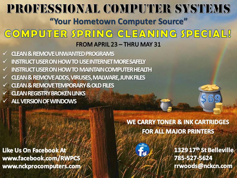 spring cleaning special